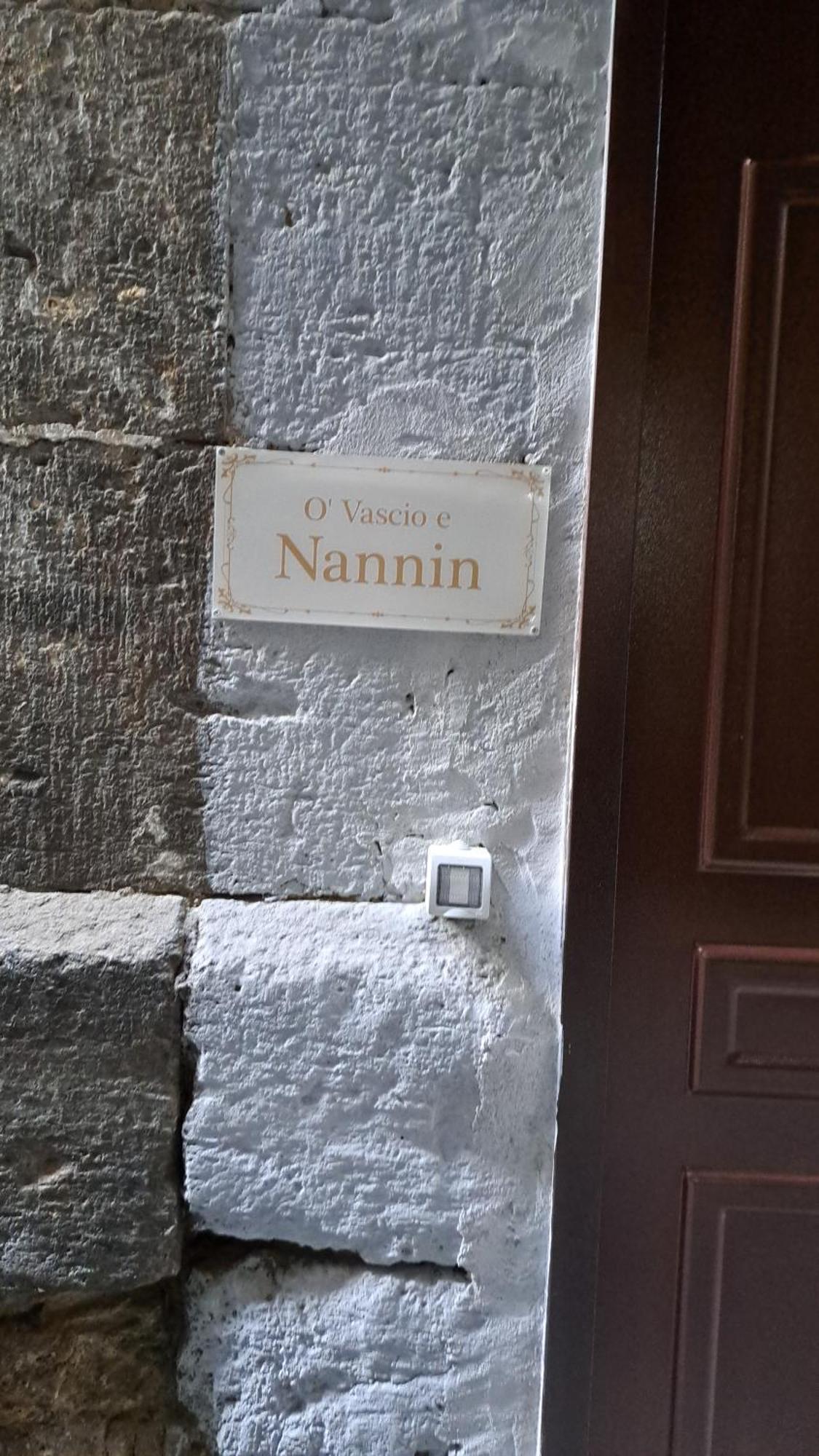 O Vascio E Nannin Leilighet Napoli Eksteriør bilde